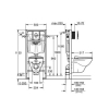Унітаз+Інсталяція Grohe Solido Perfect 39192000